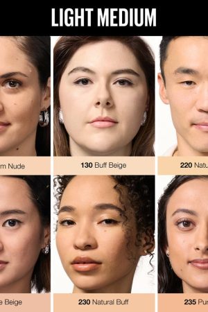 Fit Me® Matte + Poreless Powder Foundation Makeup Gallery