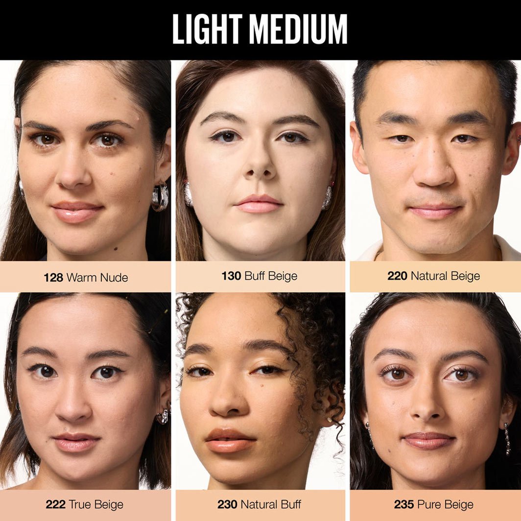 Fit Me® Matte + Poreless Powder Foundation Makeup Gallery