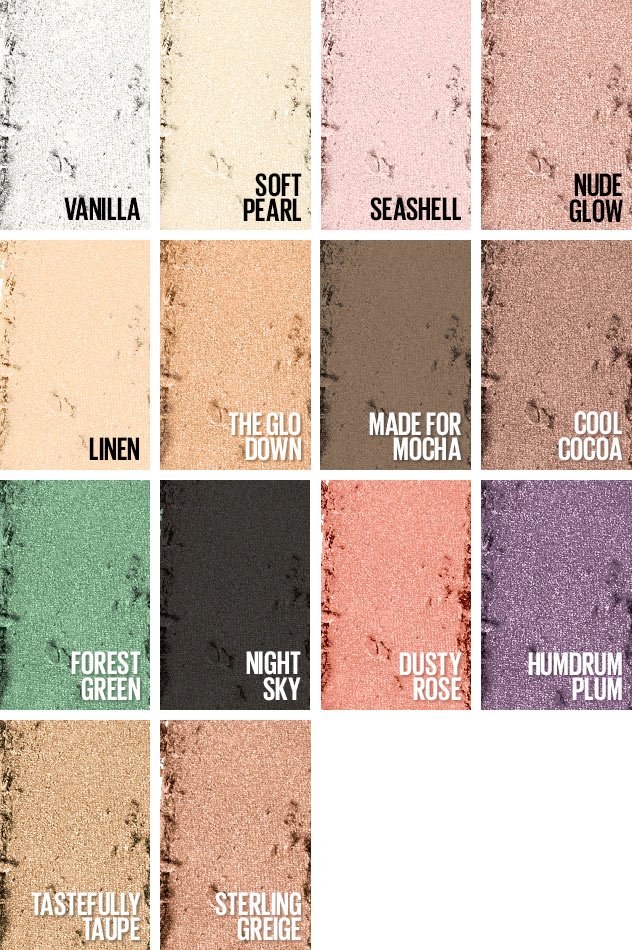 Expert Wear® Eye Shadow Gallery