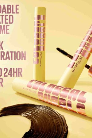Colossal Bubble™ Waterproof Mascara Buildable, sleek volume Gallery