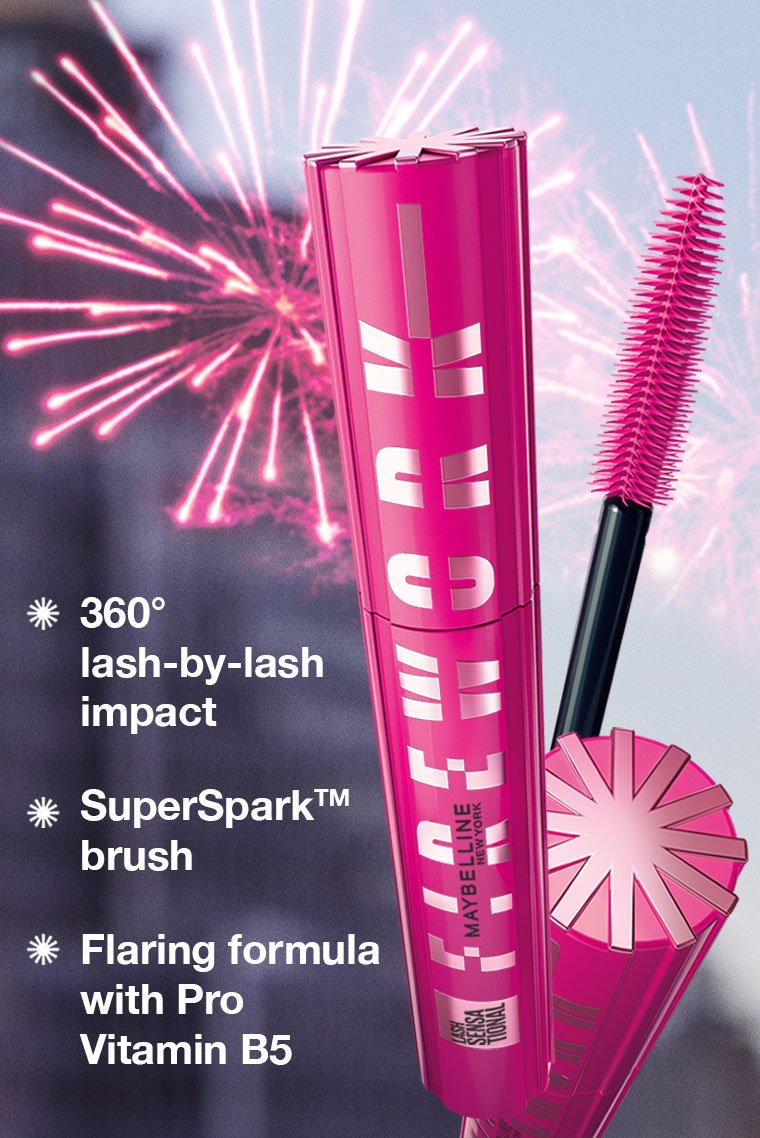 LASH SENSATIONAL FIREWORK™ Waterproof Mascara Makeup Gallery