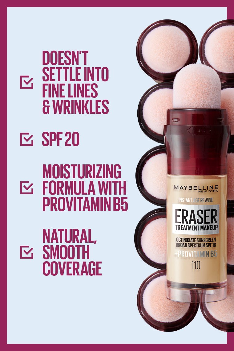 Instant Age Rewind® Eraser Treatment Makeup Gallery