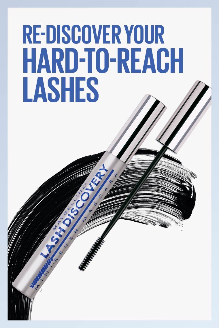 Lash Discovery® MINI-BRUSH WASHABLE MASCARA EYE MAKEUP Gallery
