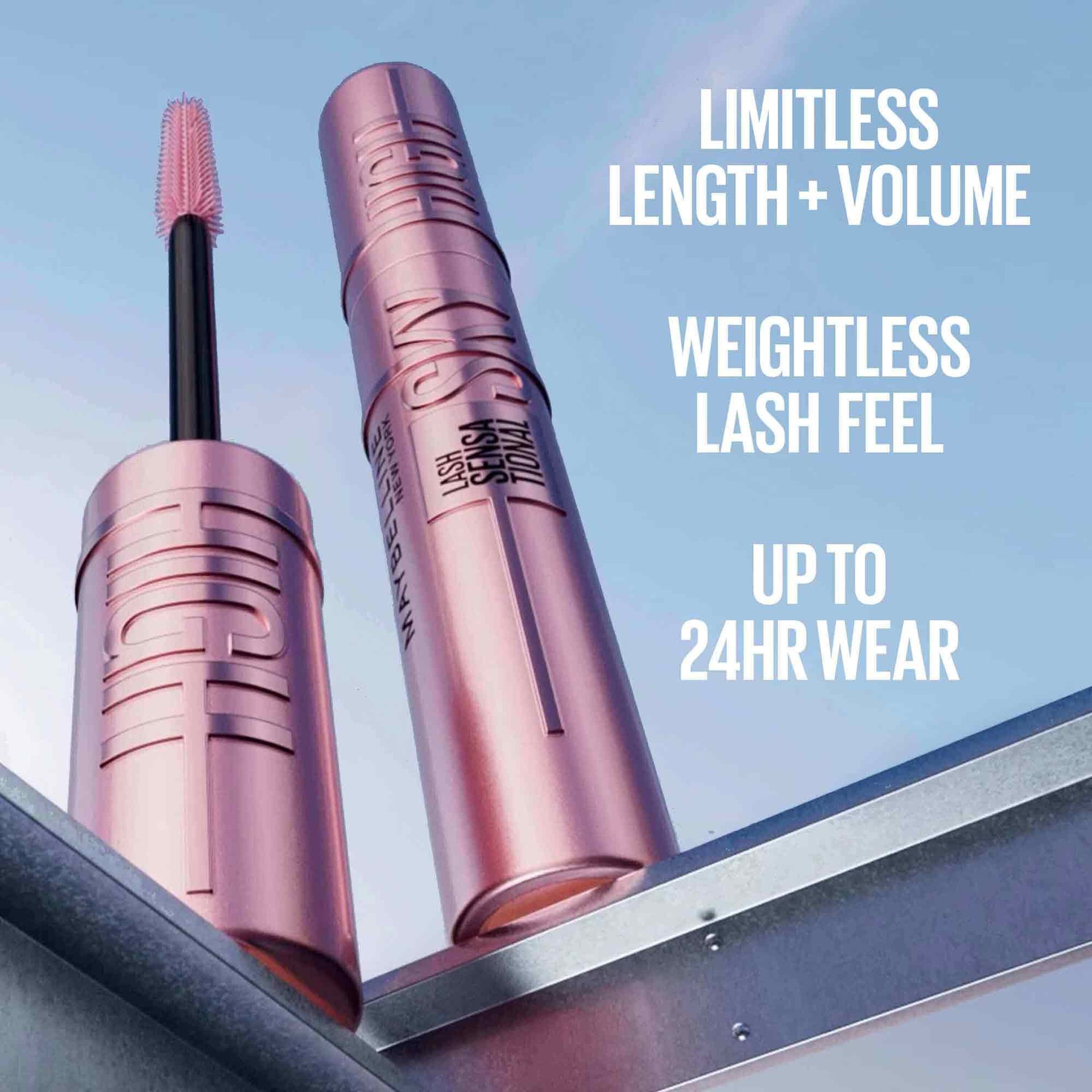 Lash Sensational Sky High® Waterproof Mascara Makeup Gallery