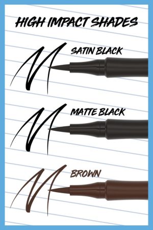 Master Precise® All Day Liquid Eyeliner Makeup Gallery