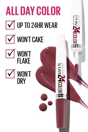 Super Stay 24® Hour Long-Lasting 2-Step Liquid Lipstick Gallery