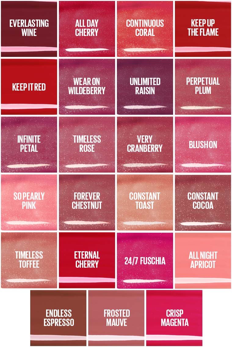 Super Stay 24® Hour Long-Lasting 2-Step Liquid Lipstick Gallery