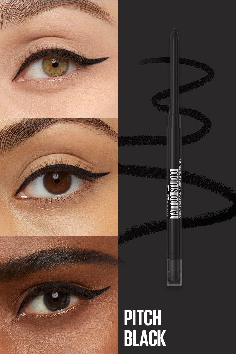 TATTOO STUDIO® AUTOMATIC GEL PENCIL EYELINER EYE MAKEUP Gallery