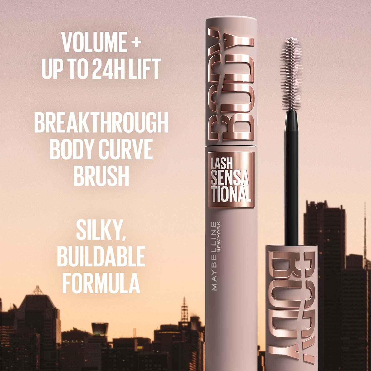 Lash Sensational Body™ Full Volume Lifting Washable Mascara Gallery