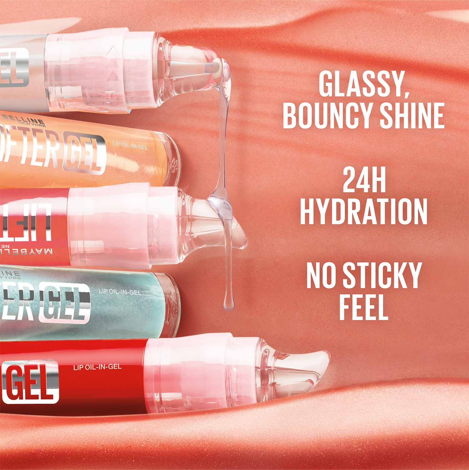 Lifter Gel™ Oil-in-Gel Lip Gloss with Hyaluronic Acid Gallery
