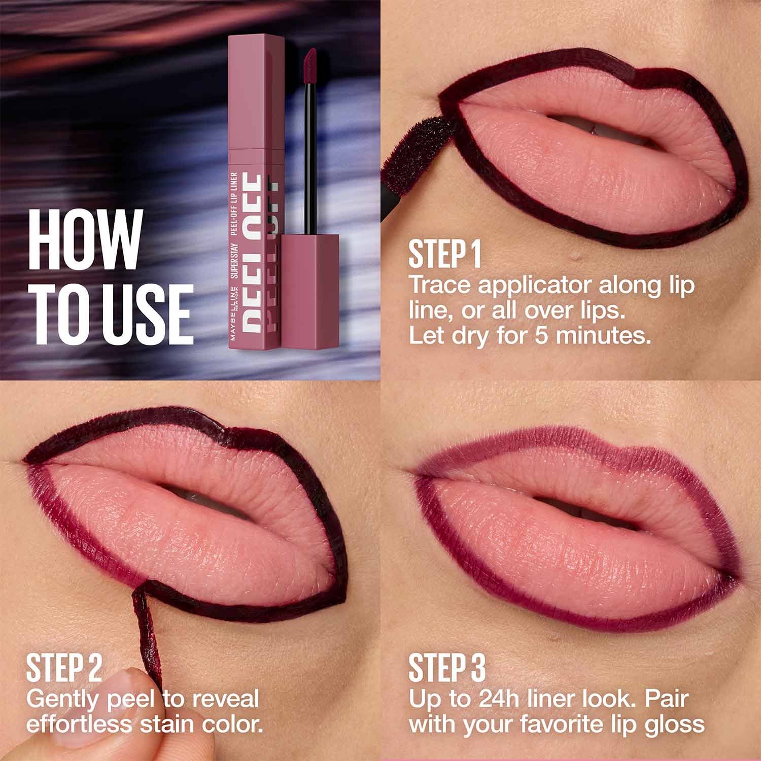 SUPER STAY PEEL-OFF LIP LINER™ Gallery
