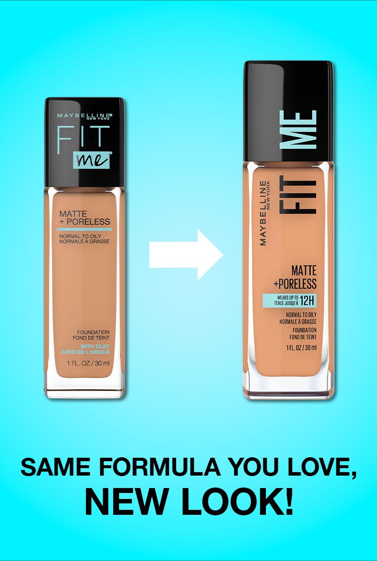 Fit Me® Matte + Poreless Foundation Makeup Gallery