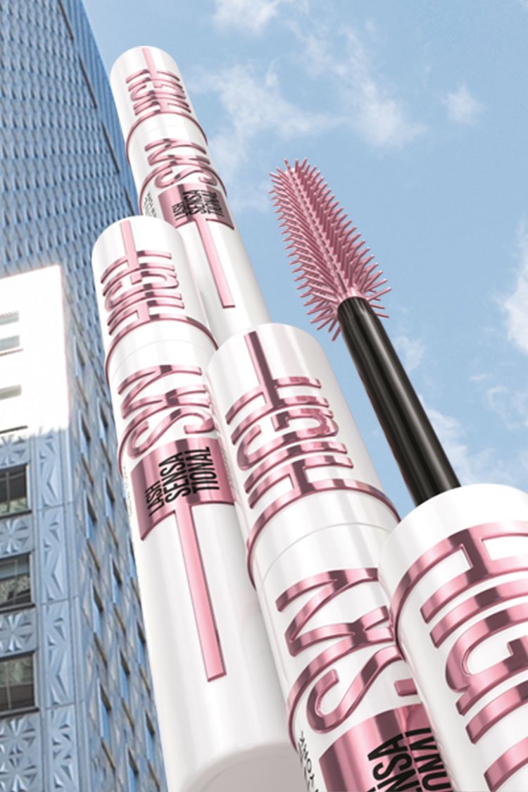 Lash Sensational Sky High® Tinted Primer Mascara Makeup Gallery