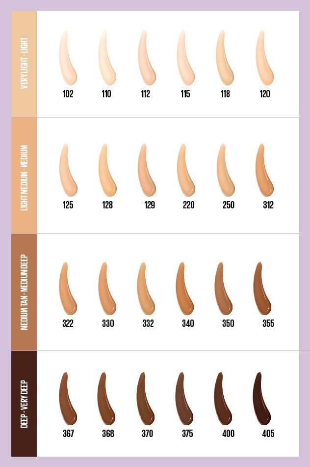 Super Stay® Lumi-Matte Foundation makeup Gallery