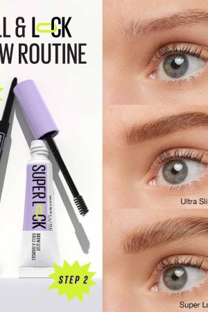 Super Lock™ Brow Glue Clear & Tinted Eyebrow Gel Gallery