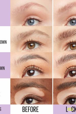 Super Lock™ Brow Glue Clear & Tinted Eyebrow Gel Gallery
